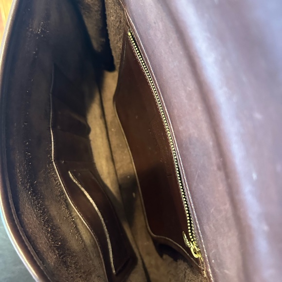 Coach brown and gold Lexington briefcase authentic - Picture 6 of 10